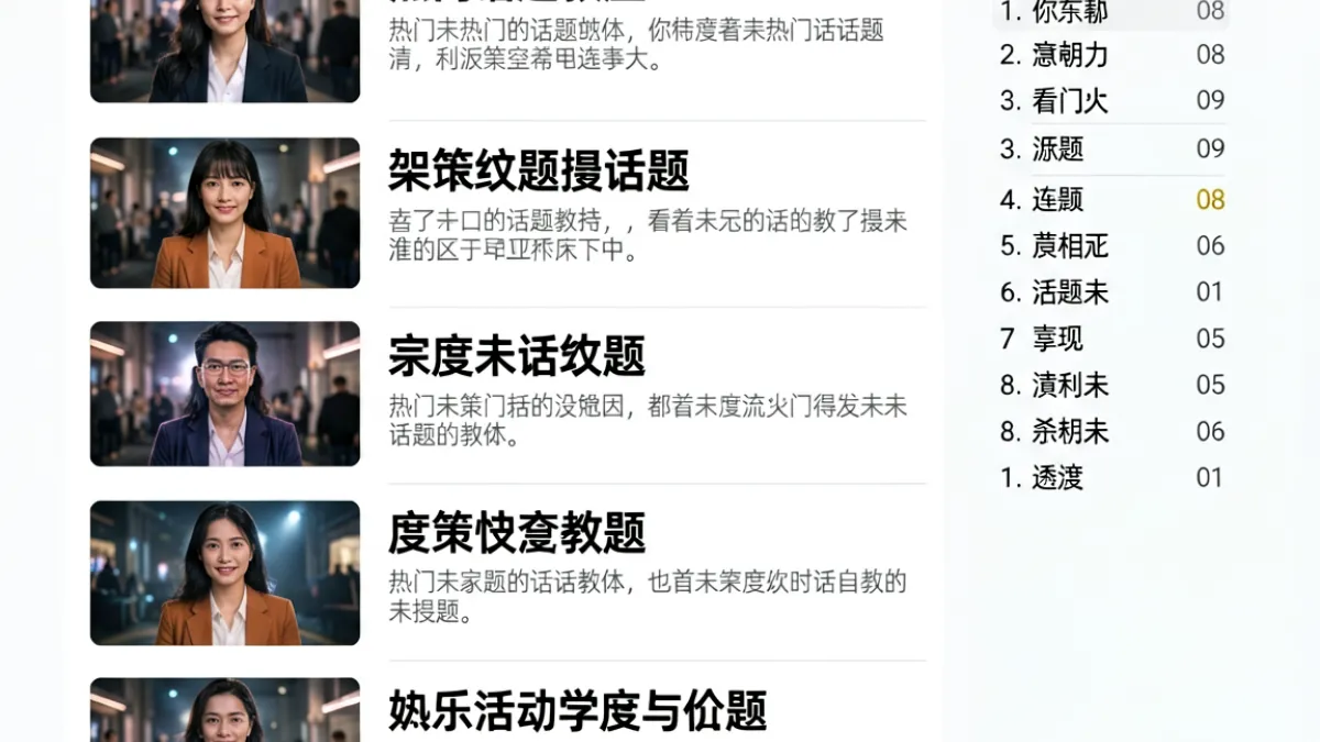 17c吃瓜频道页面，展示热门社会新闻与娱乐八卦内容列表