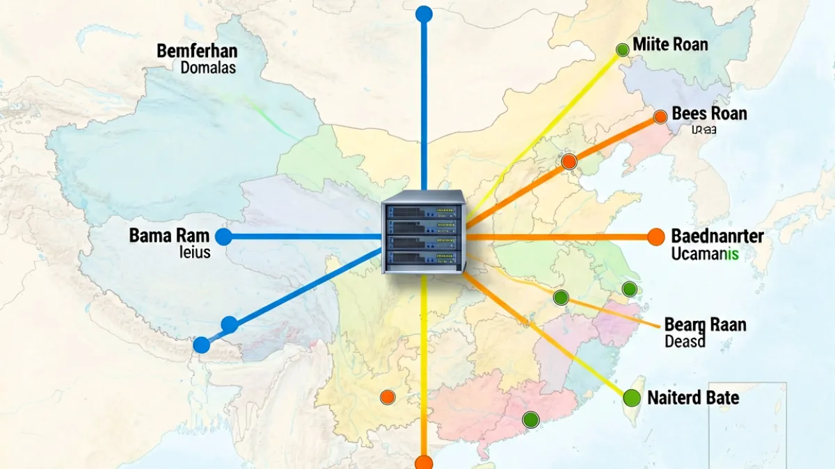 多线路访问架构示意图，显示17c平台主备域名与CDN节点之间的分布式流量调度关系